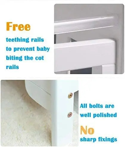 Direct Wooden Baby Cot Bed