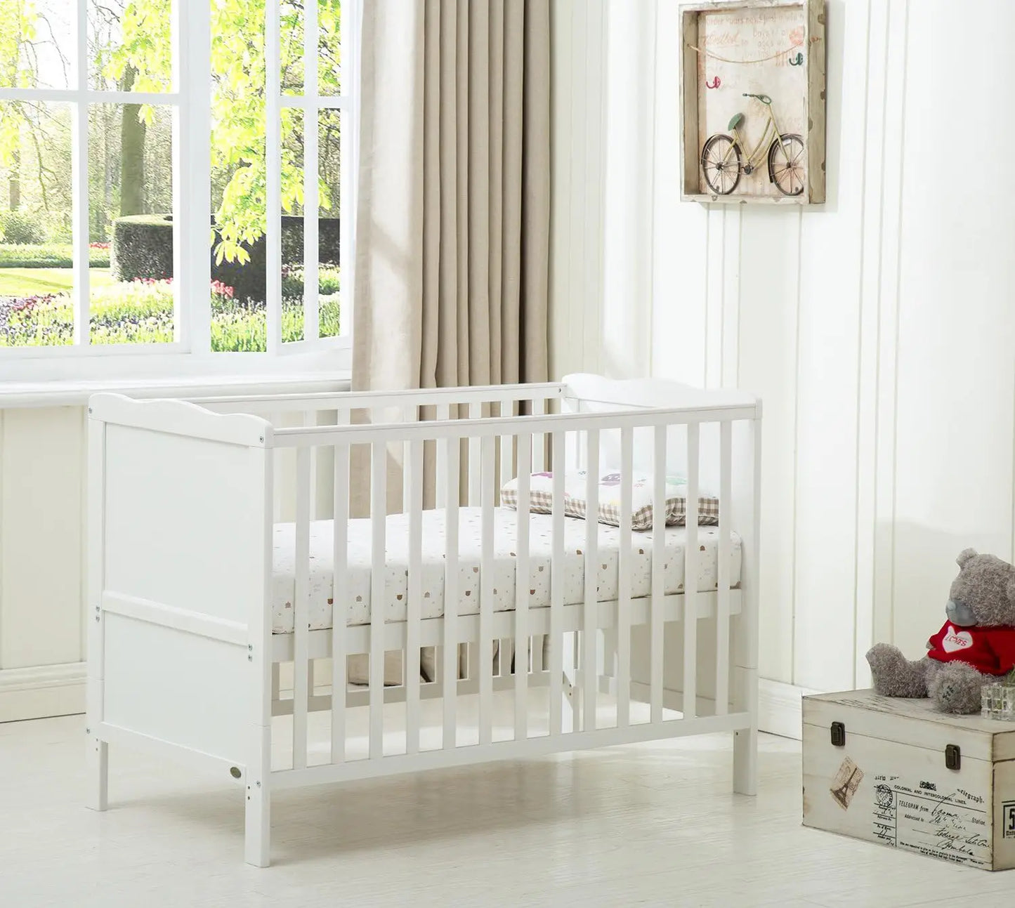 Direct Wooden Baby Cot Bed