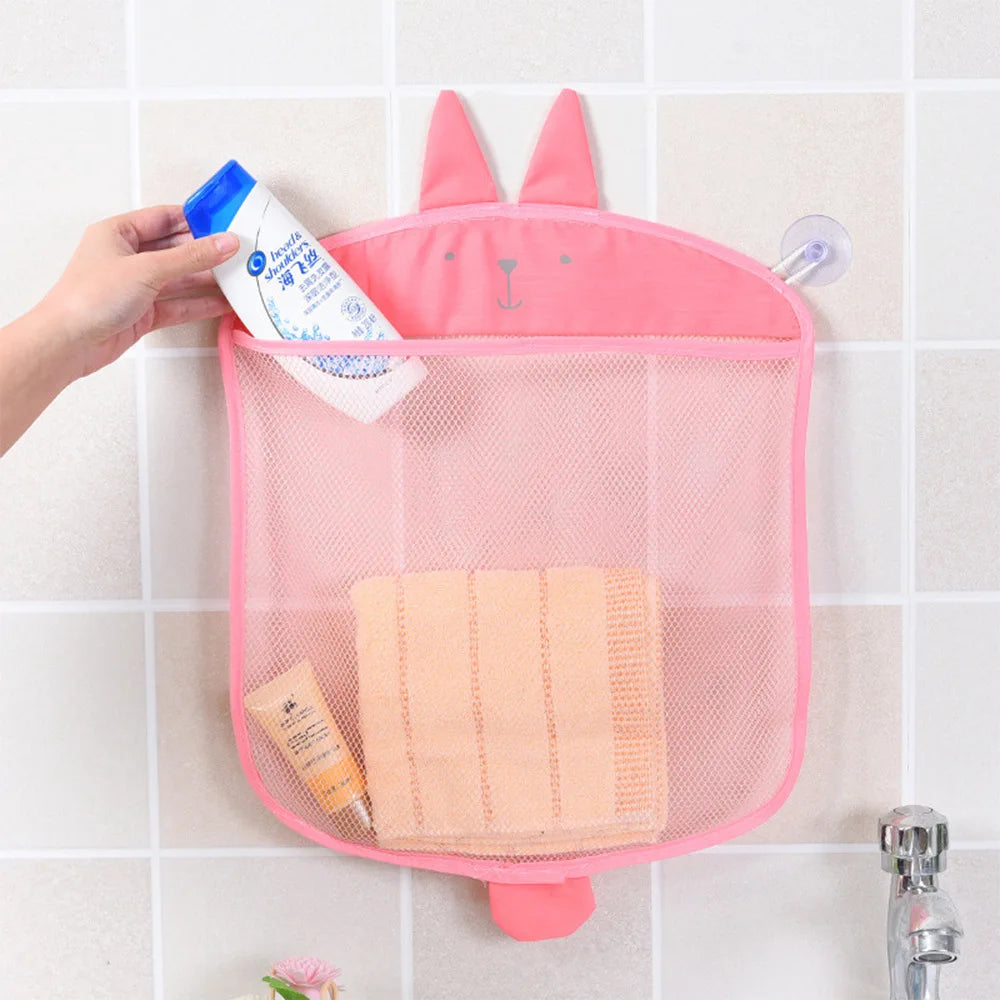 Baby Bathroom Mesh Bag Sucker