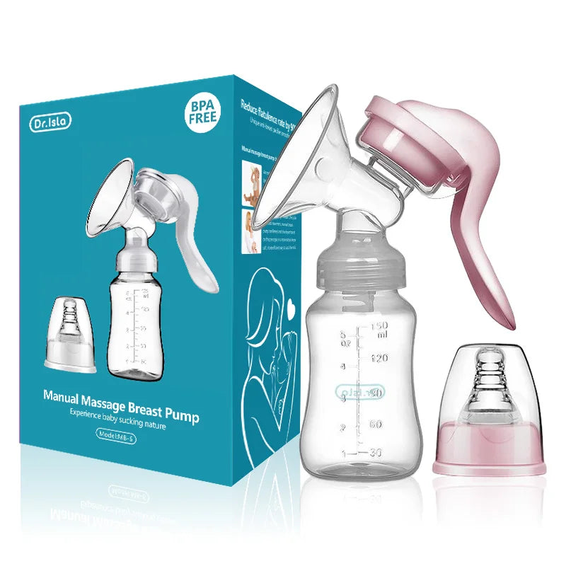 Breast Pump Baby Nipple Manual Suction Milk Pump