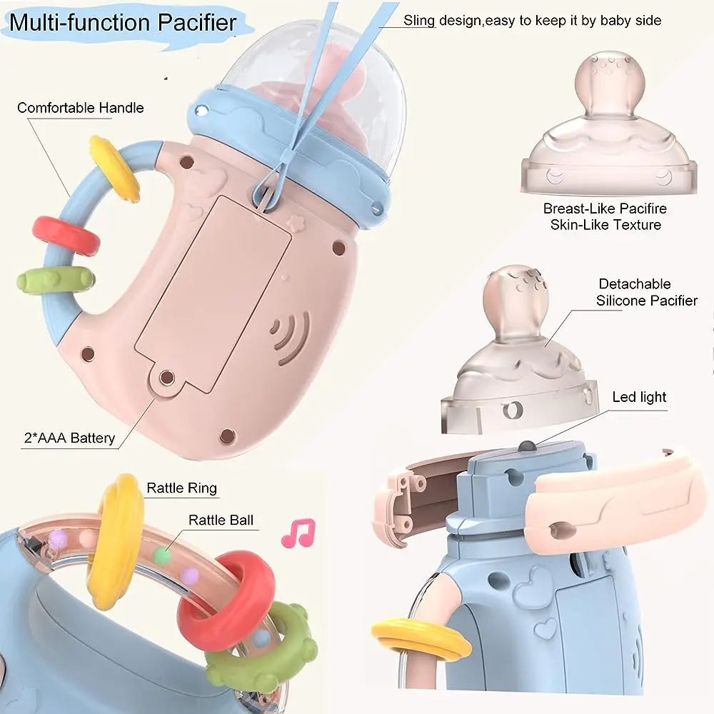 Baby Musical Feeding Bottle Pacifier Newborn