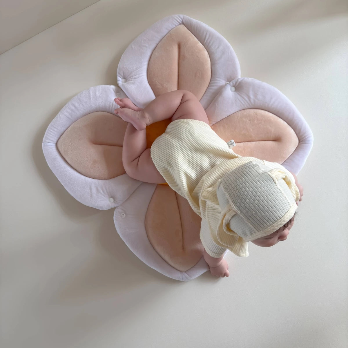 Flower Baby Bath Pad Infant Bathtub Mat