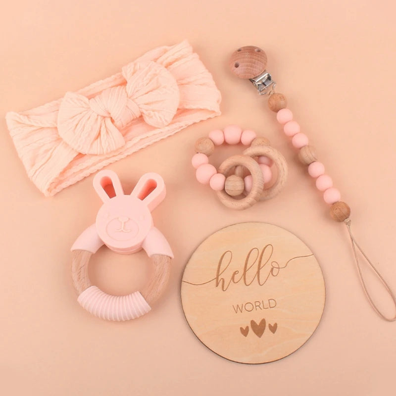 Baby Girl Hello World Gift Box