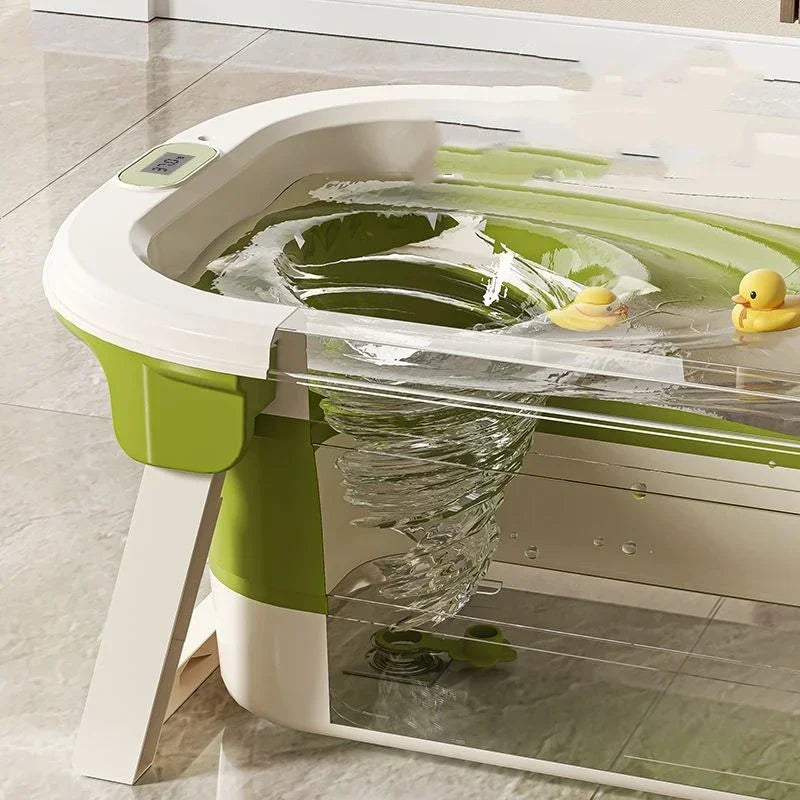 Baby Bath Tub Large Folding Sitting and Lying Down