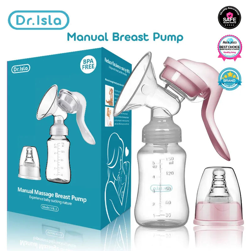 Breast Pump Baby Nipple Manual Suction Milk Pump