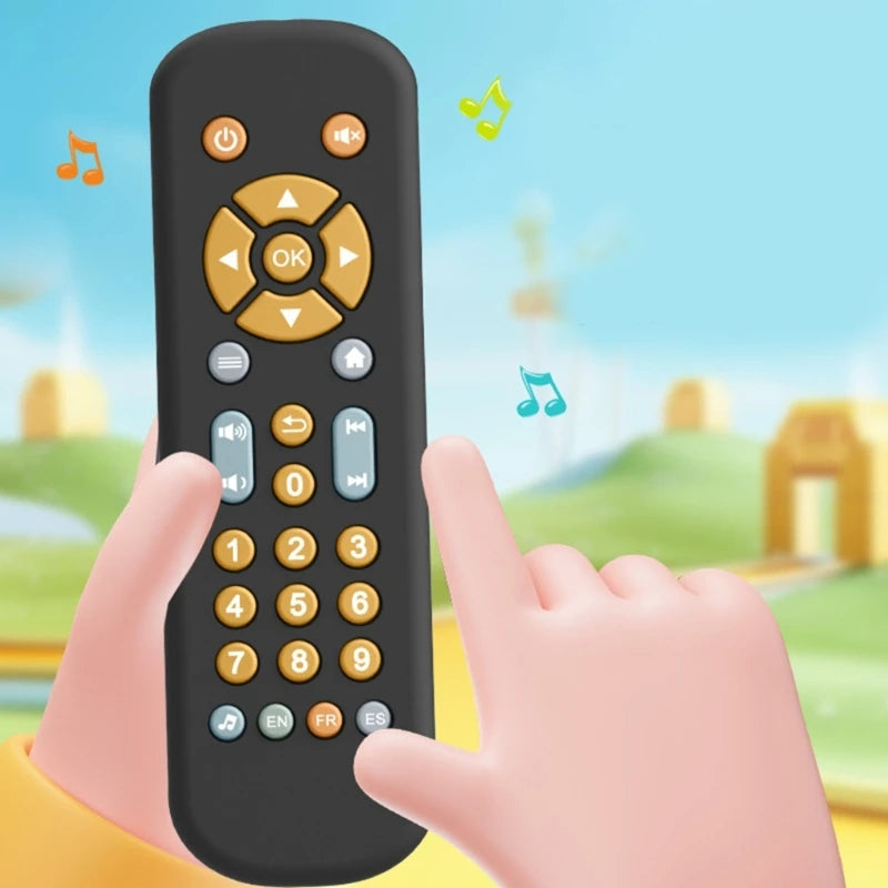 Electric Remote Control Baby Teething Toy