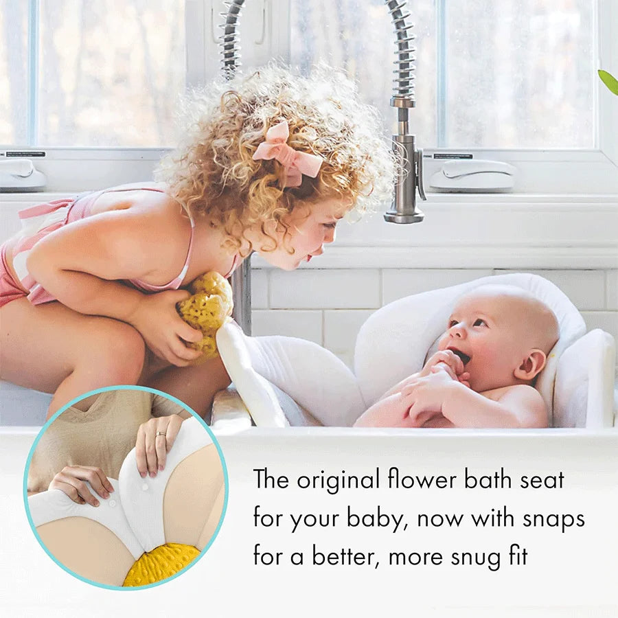 Flower Baby Bath Pad Infant Bathtub Mat