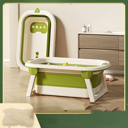 Baby Bath Tub Large Folding Sitting and Lying Down